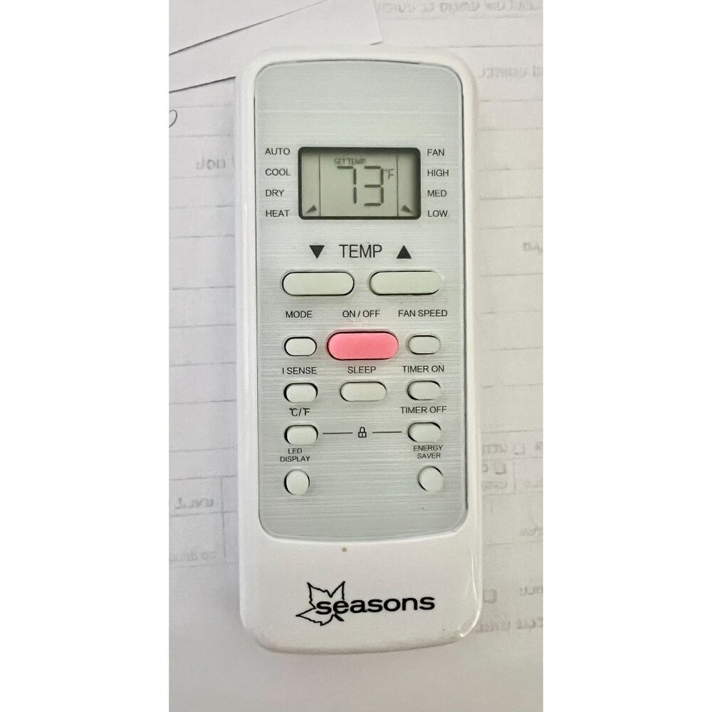 Seasons Air Conditioner Remote Control Type RG51G(1)/EFU1 in White